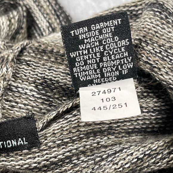 Moda International Cardigan Womens XS Cotton Cashmere Waterfall Open Front - Picture 5 of 11